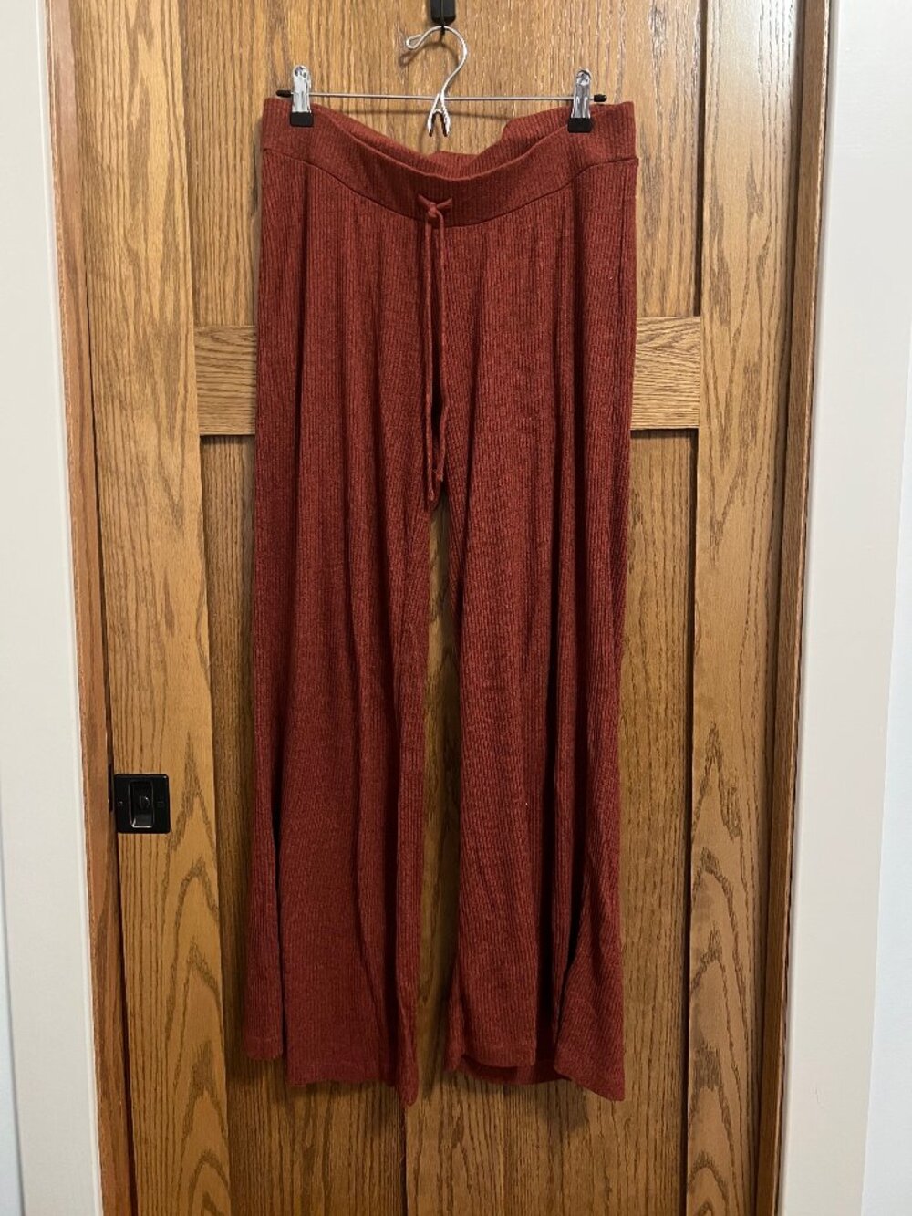 Motherhood Maternity louge/PJ pants - Rust, M